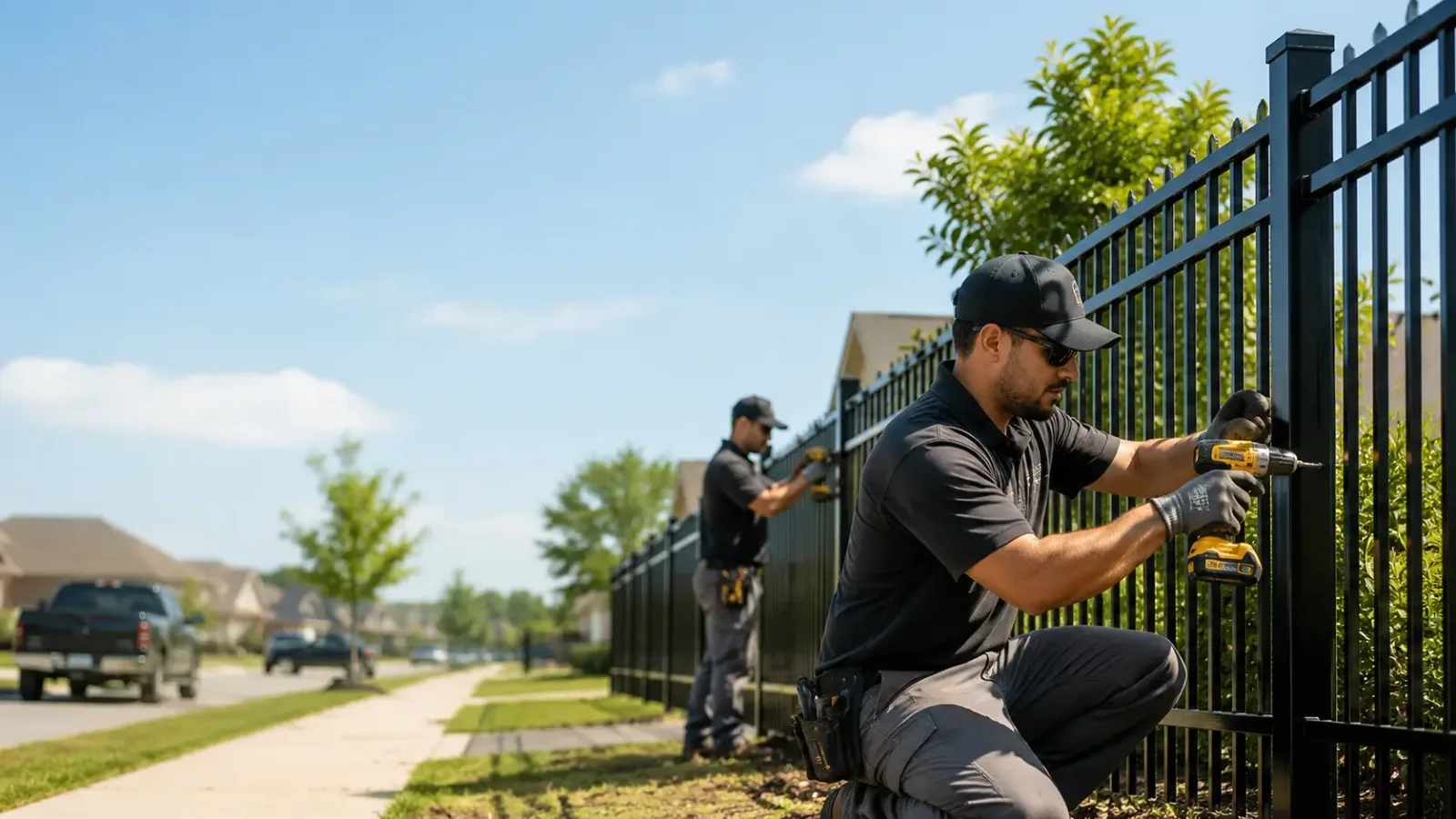 Metal Fence Installation in Pleasant Grove, UT